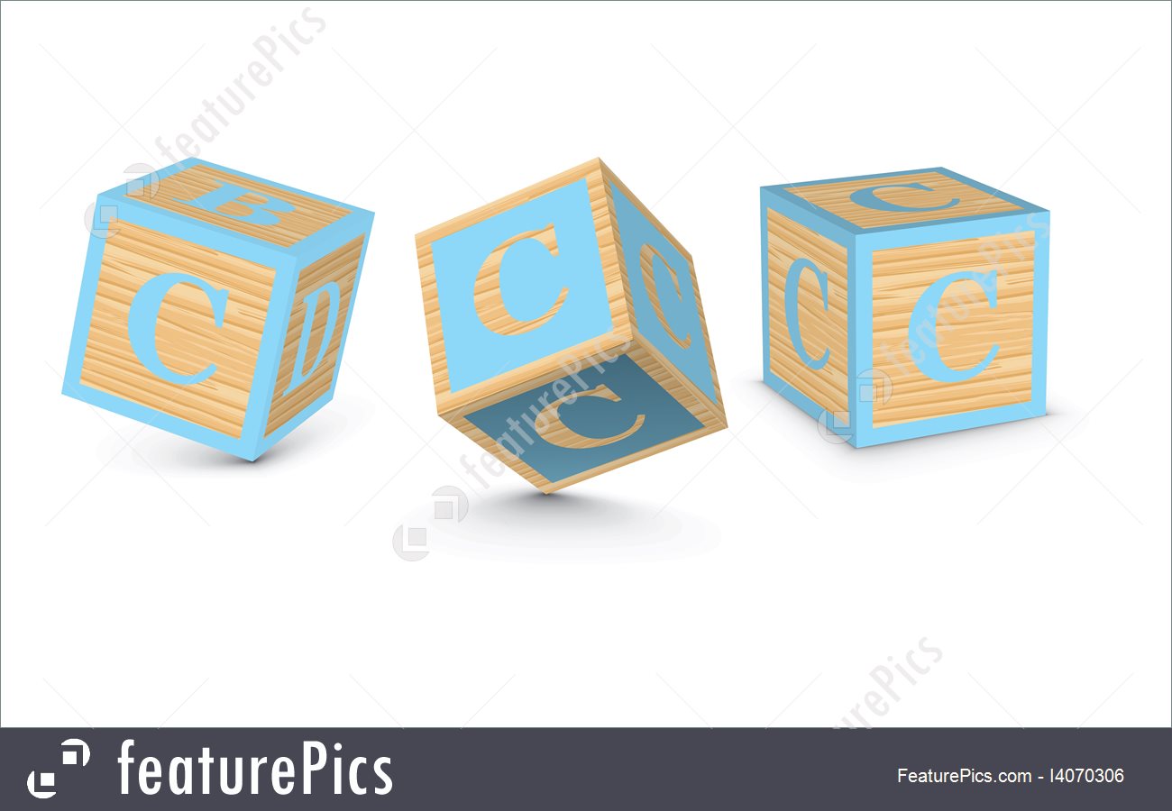 Vector Letter C Wooden Alphabet Blocks 1300x900 Vector Letter C Wooden Alphabet Blocks