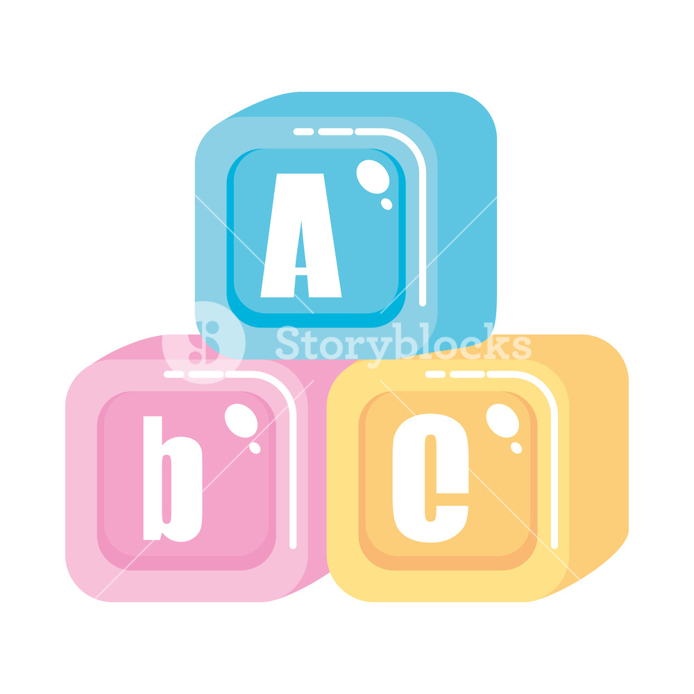 Alphabet Blocks Vector At Vectorified.com 