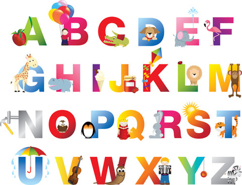 482x368 Vector Animated Alphabet Free Vector Download