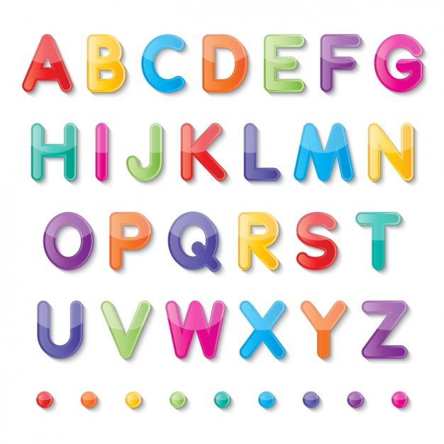 Colorful Alphabet Vector Free Download 626x626 Colorful Alphabet Vector Free Download
