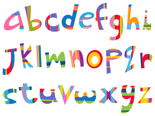 Different Alphabet Elements Vector Graphics Free Download 500x375 Different Alphabet Elements Vector Graphics Free Download