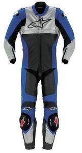 Alpinestars Vector Leather Suit Piece Blue Size Ebay 161x300 Alpinestars Vector Leather Suit Piece Blue Size Ebay