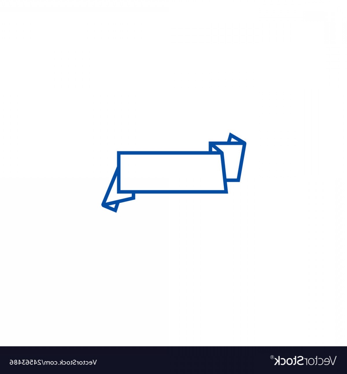 1200x1296 Ribbon Banner Vector Line Savoyuptown