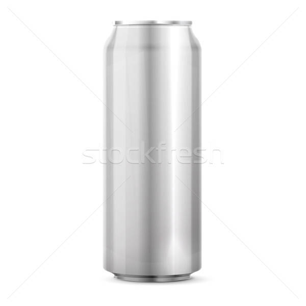 600x600 Metal Aluminum Beverage Drink Can Vector Illustration Igor