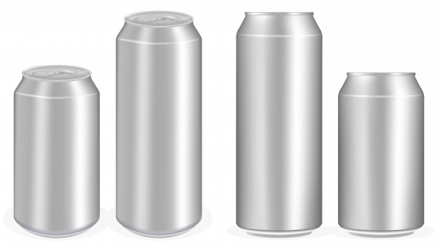 626x355 Aluminium Soft Drink Cans Vector Vector Premium Download