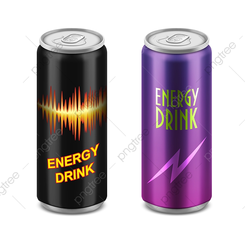 800x800 Two Aluminum Cans Of Energy Drink, Drink, Can, Energy Png