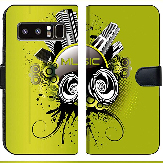 679x679 Samsung Galaxy Note Flip Fabric Wallet Case Image