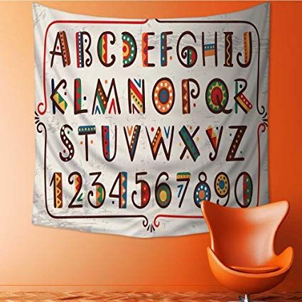 425x425 Muyindo Wall Tapestries African Ethnic Bright Vector