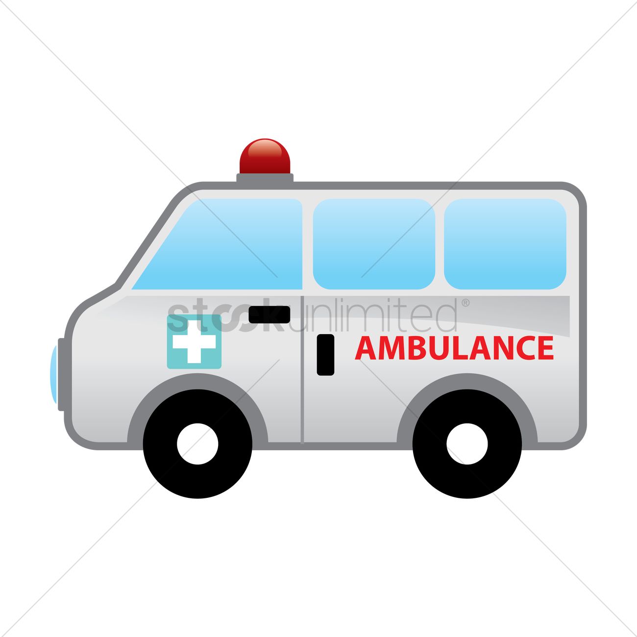 Ambulance Vector Image 1300x1300 Ambulance Vector Image