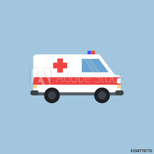 Ambulance Vector Template Design 500x500 Ambulance Vector Template Design