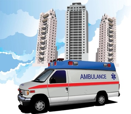 Ambulance Vector Free Vector Download 423x368 Ambulance Vector Free Vector Download