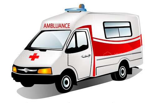 Cartoon Ambulance Vector 500x333 Cartoon Ambulance Vector