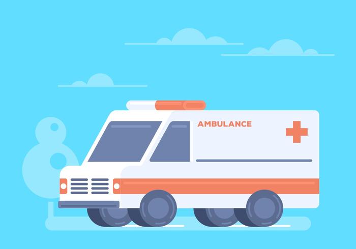 Ambulance Vector 700x490 Ambulance Vector