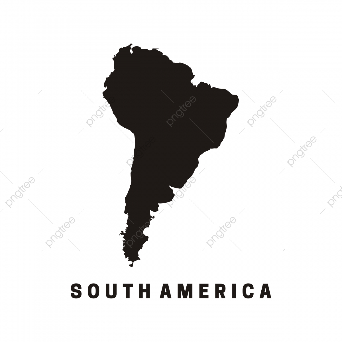 Map Of South America Vector Illustration, Map, South, America Png 1200x1200 Map Of South America Vector Illustration, Map, South, America Png