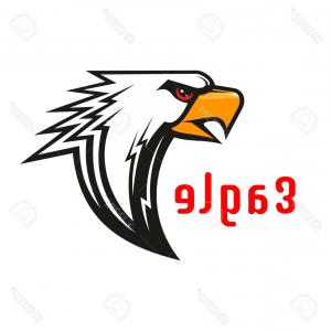 300x300 Photostock Vector American Eagle Vector Emblem Hawk Graphic Label