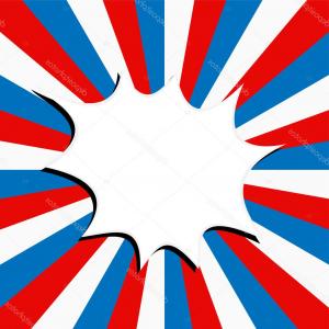 300x300 Stock Illustration American Flag Banner Vector Illustration