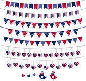 170x159 American Flag Banner Clipart