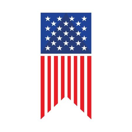 450x450 American Flag Banner Royalty Free Vector Graphics