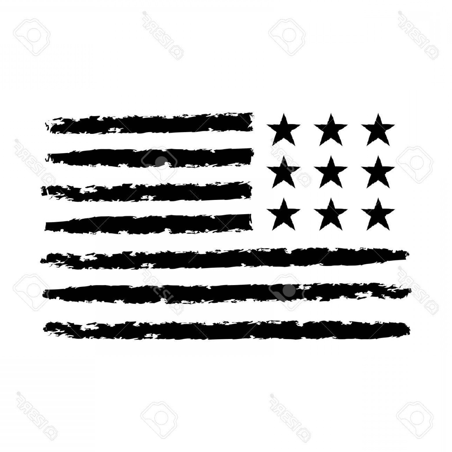 1560x1560 Photostock Vector American Flag Grunge Symbol For Th July