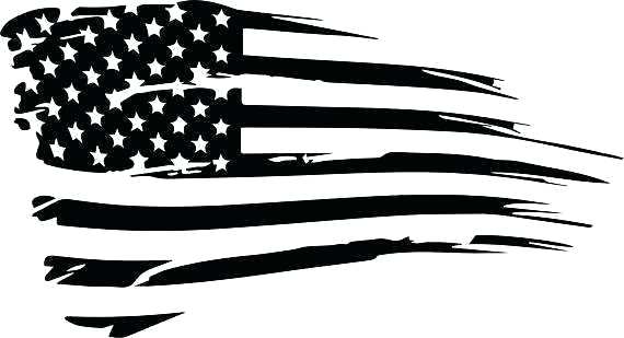 570x309 Distressed American Flag Vector