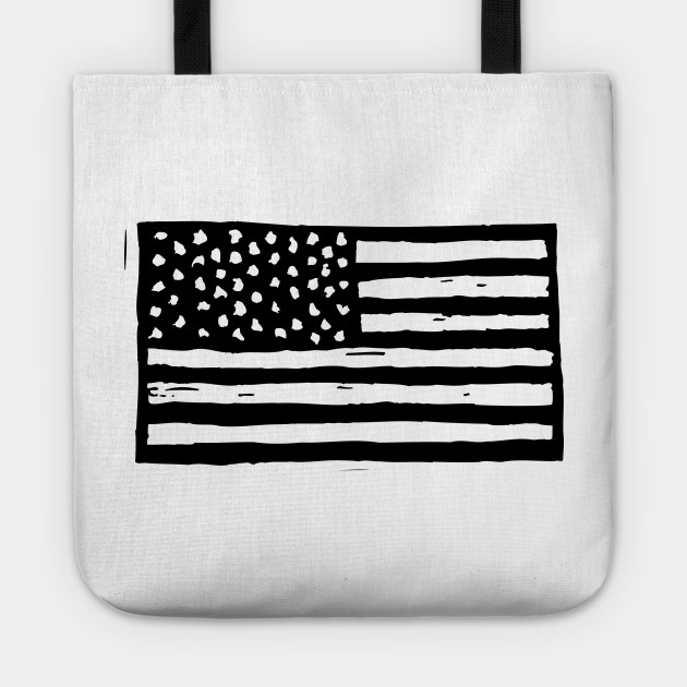 630x630 Black And White American Flag Vector