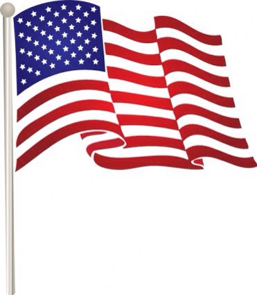 371x425 Printables American Flag Clip Art, Flag