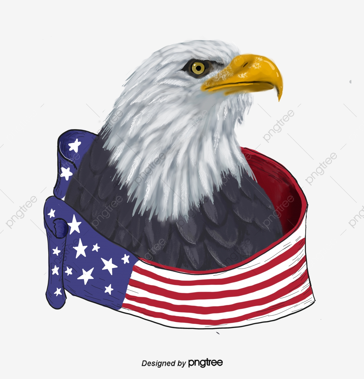Download American Flag Eagle Vector at Vectorified.com | Collection ...