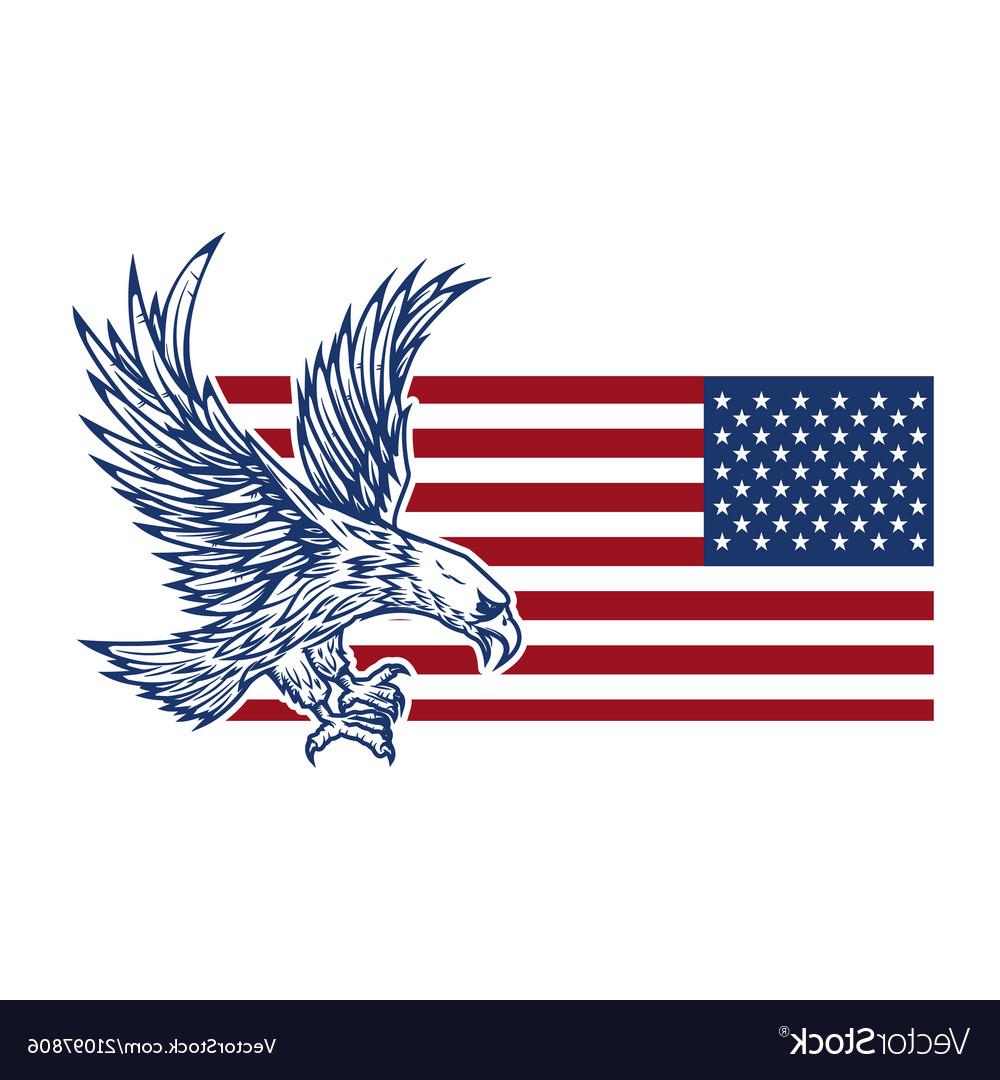 1000x1080 Top American Flag Eagle Vector Logo Free Vector Images Design