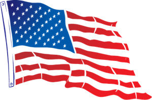 300x197 Usa Flying Flag Logo Vector