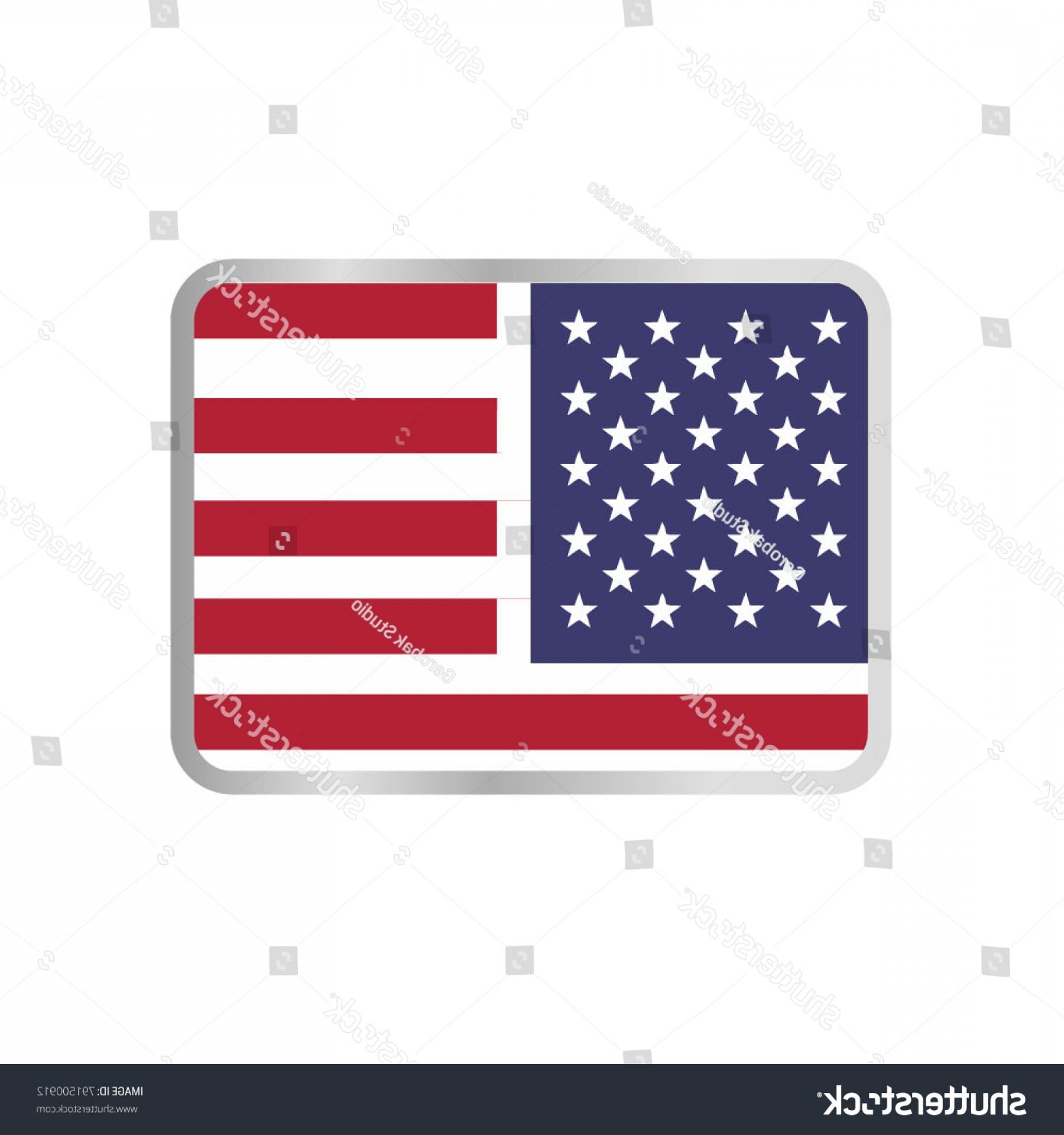 1800x1920 American Flag Vector Graphic Icon Logo Soidergi