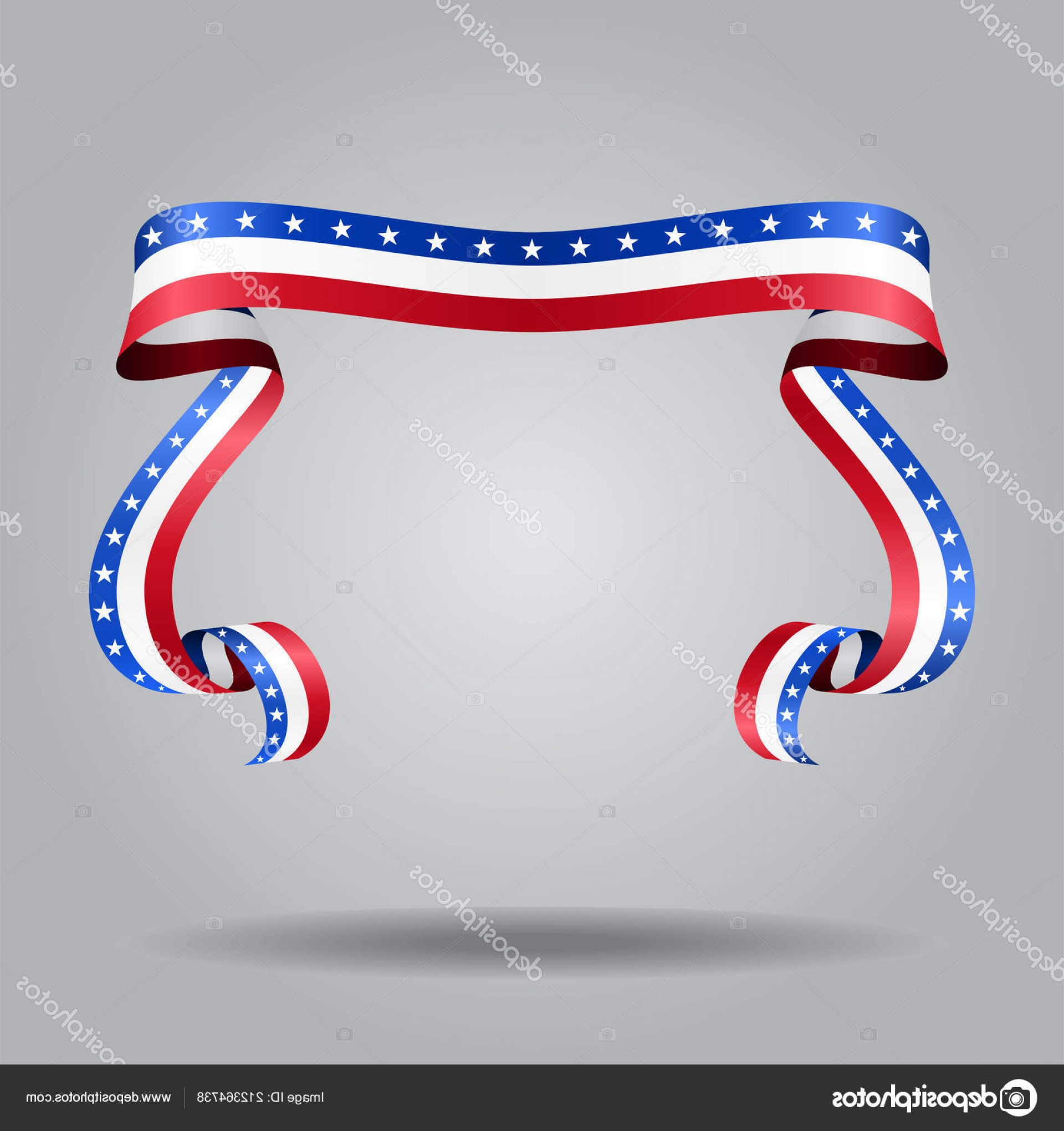 1920x2040 Stock Illustration American Flag Wavy Ribbon Background Hoodamathrun