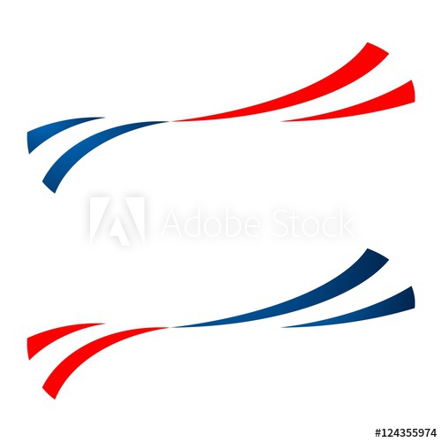 500x500 American Flag Ribbon