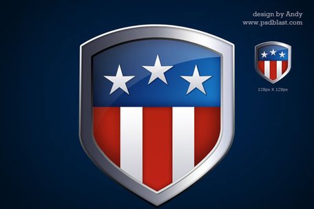 Free American Flag Shield Icons Clipart And Vector Graphics 456x304 Free American Flag Shield Icons Clipart And Vector Graphics