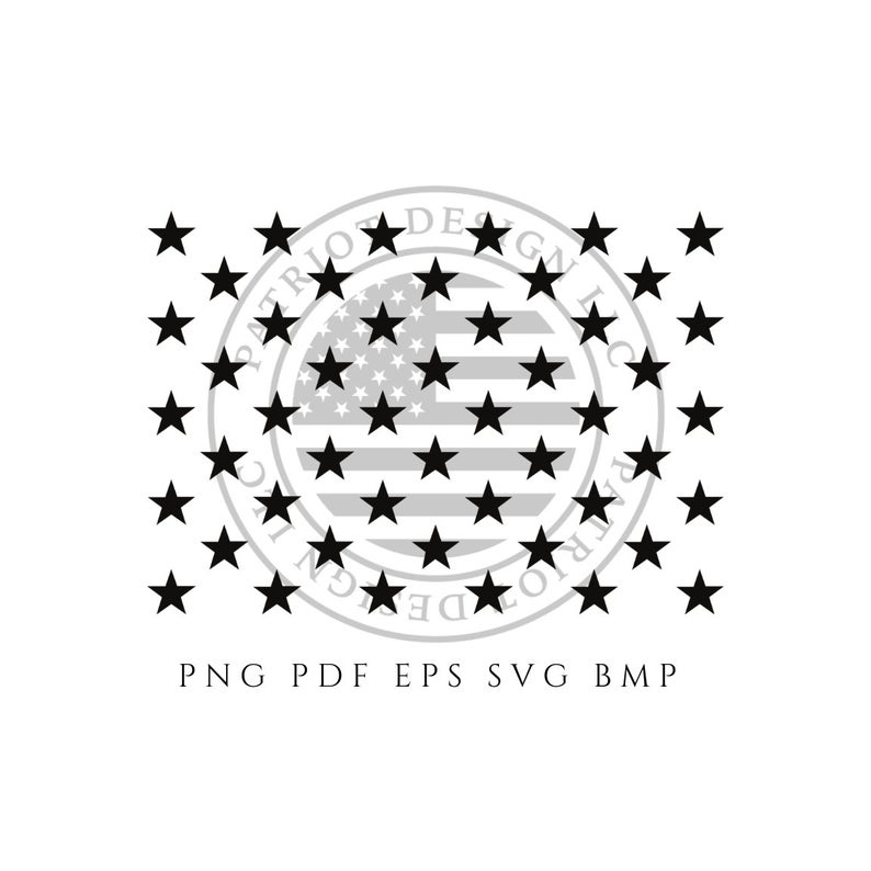 American Flag Stars Vector at Vectorified.com | Collection of American ...