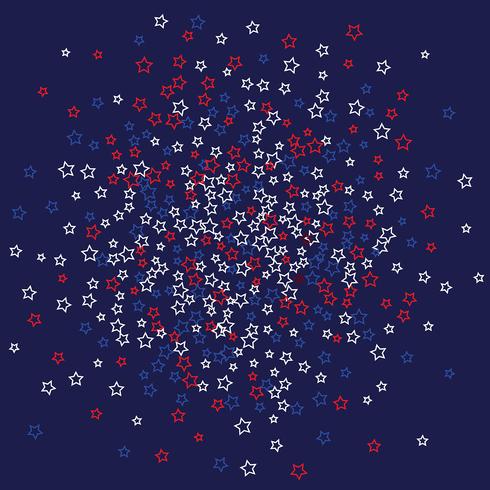 490x490 Stars Background Using American Flag Colours