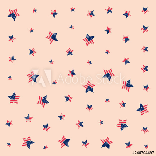 500x500 American Flag Stars Background Pattern