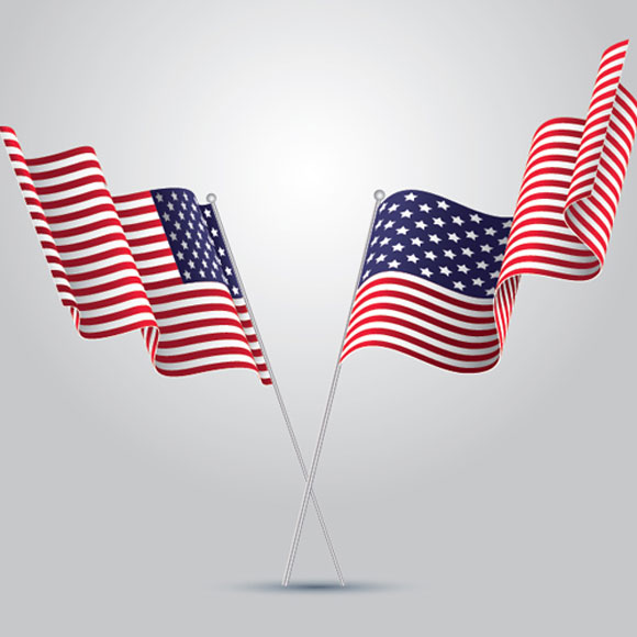 580x580 How To Create The American Flag In Illustrator
