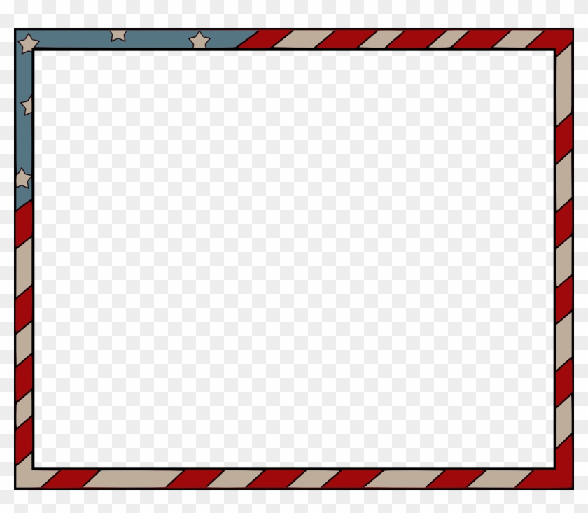 840x733 American Flag Border Vector And Downloads Kzidam