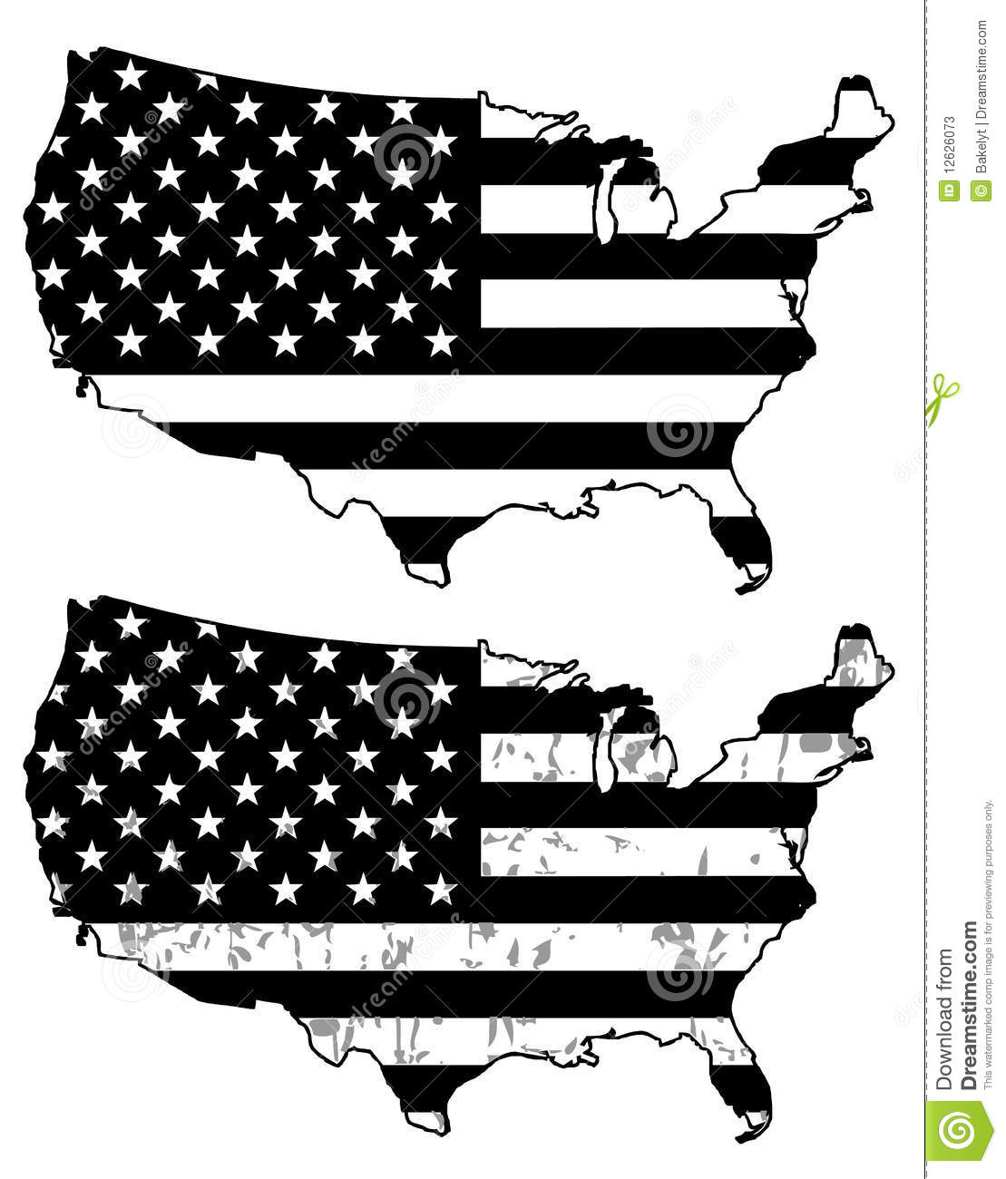 1109x1300 American Flag Vector Black And White Images