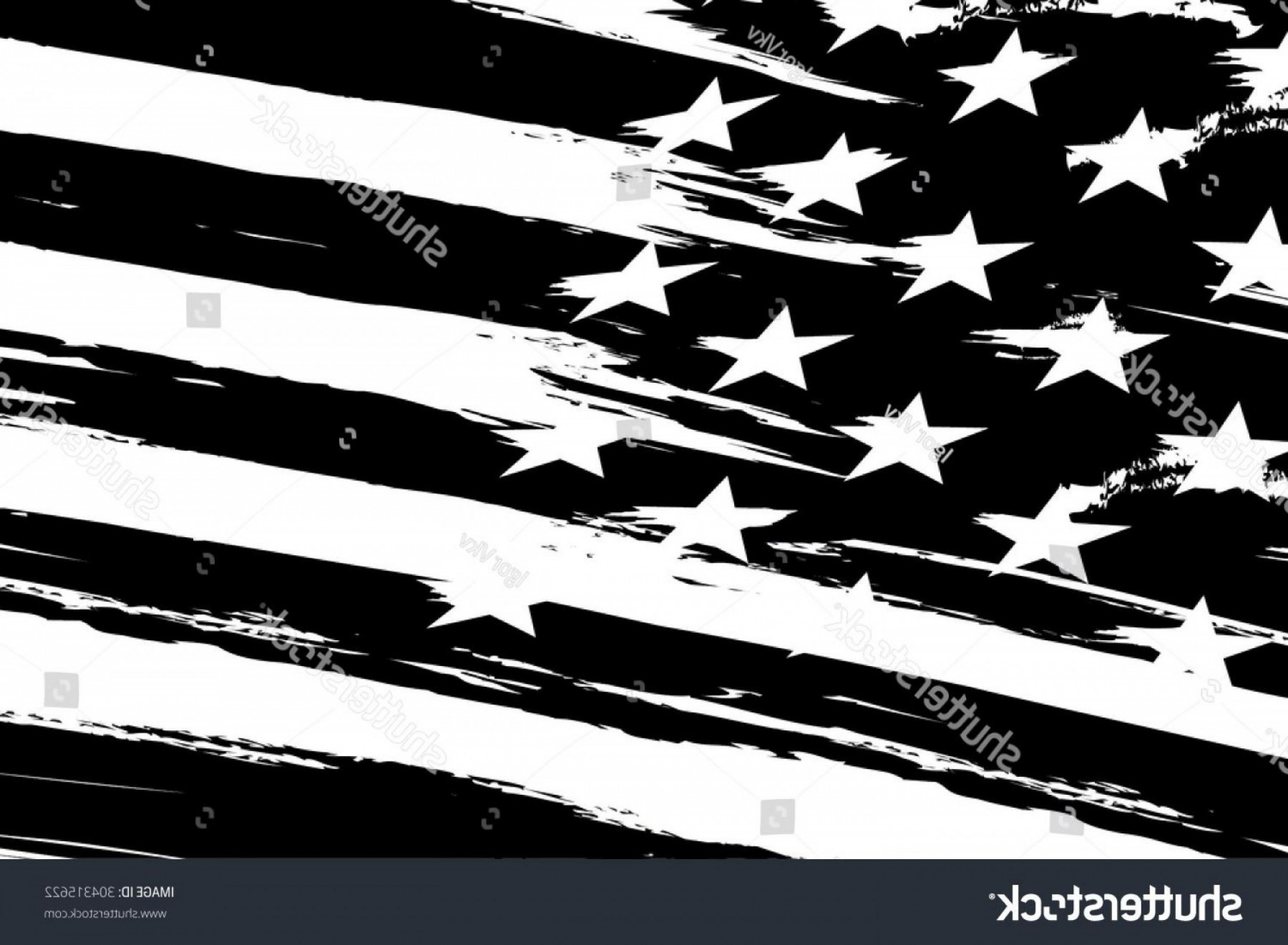 2160x1585 Hd Black And White Tattered American Flag Vector Design Catchsplace