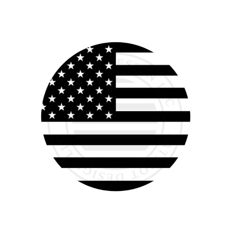 Download American Flag Vector Black And White at Vectorified.com ...