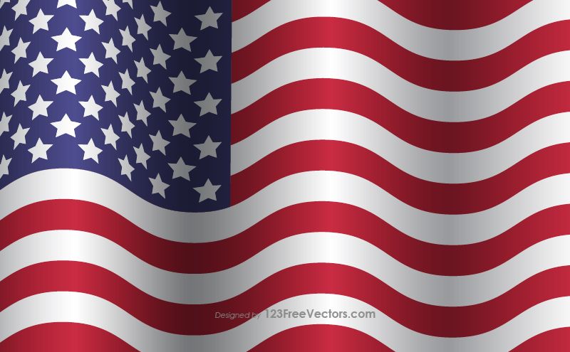 800x495 Waving American Flag Background Usa Flags American Flag