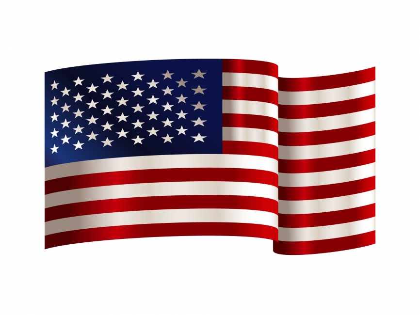 Usa Flag Vector 866x650 Usa Flag Vector