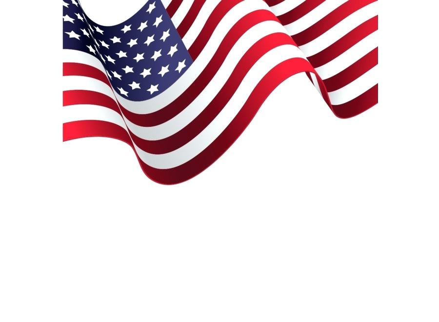 900x660 American Flag Vector