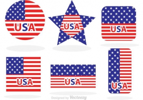 285x200 Usa Flag Free Vector Graphic Art Free Download