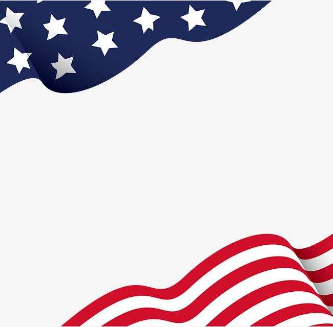 650x640 American Flag Borders, Flag Vector, Vect