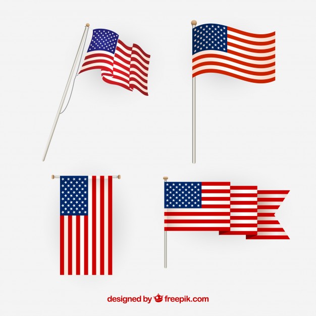 American Flag Vector Different Views Vector Free Download 626x626 American Flag Vector Different Views Vector Free Download