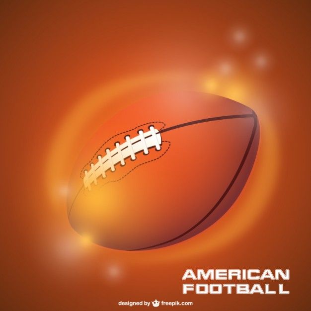 626x626 American Football Ball Vector Balones Football, American