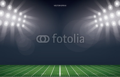 400x256 American Football Field Stadium Background With Perspective Line