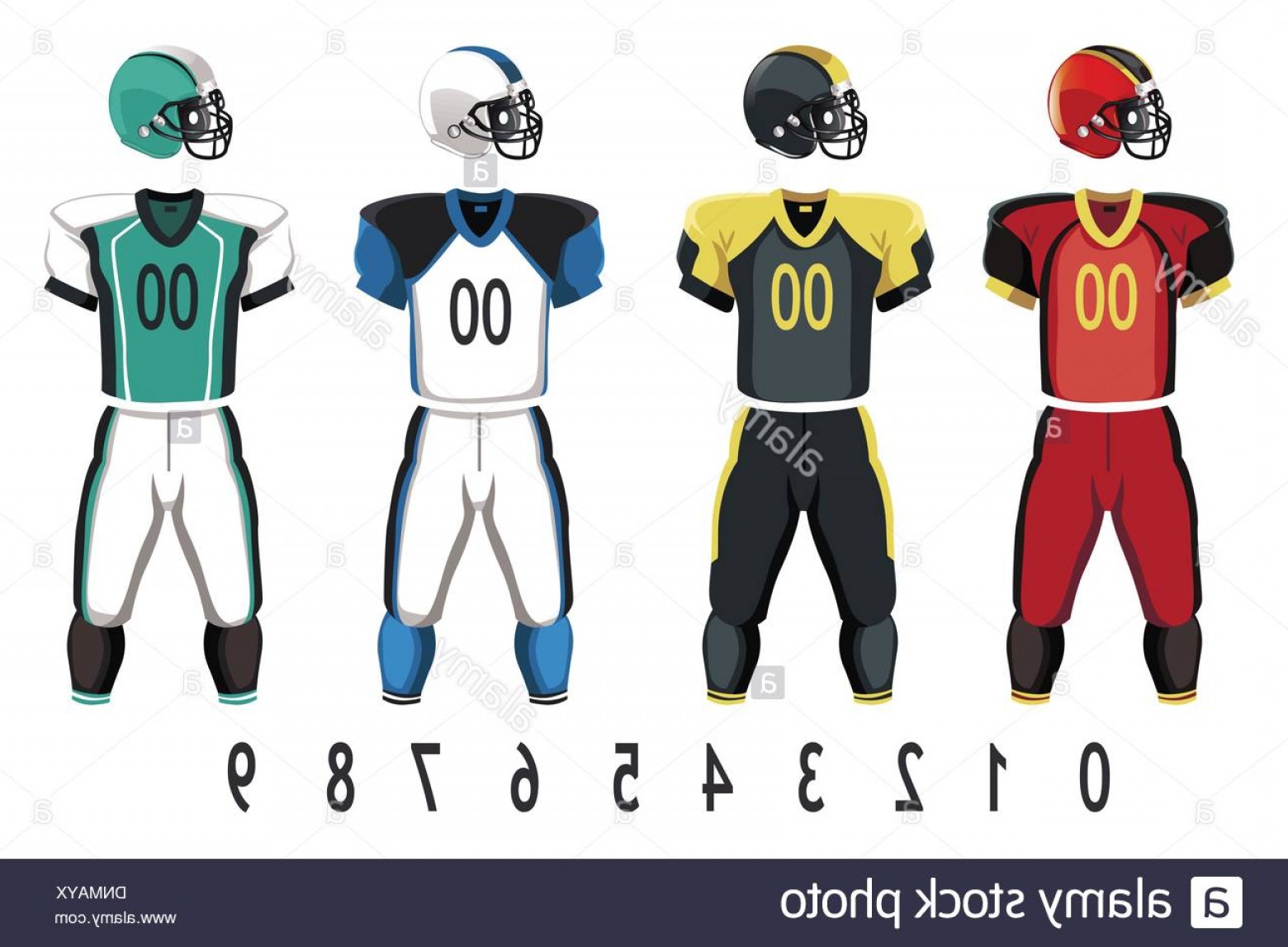 1560x1147 Stock Photo A Vector Illustration Of American Football Jersey
